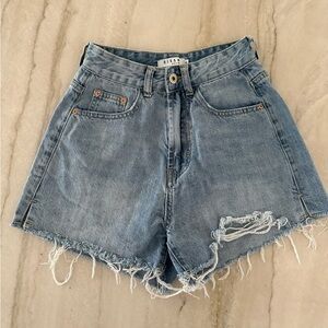 DISSH High Rise Denim Shorts - AUS 6/US 2